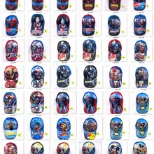 1 шт., новая модная детская Кепка с рисунком из аниме «мстители», «Человек-паук», повседневная детская бейсбольная кепка вечерние подарки