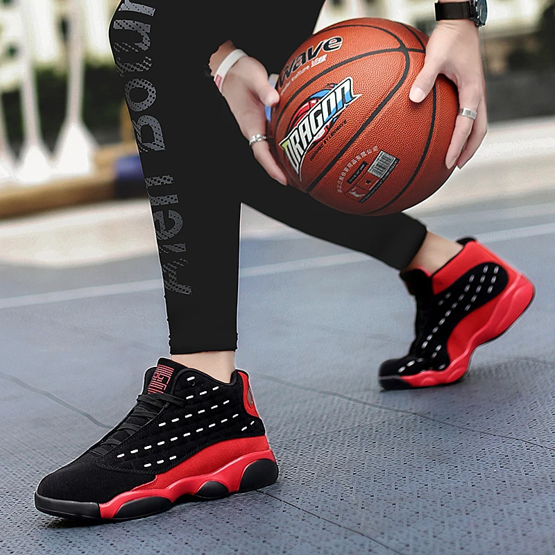 Мужские воздуха амортизирующие кроссовки для баскетбола классическая ретро