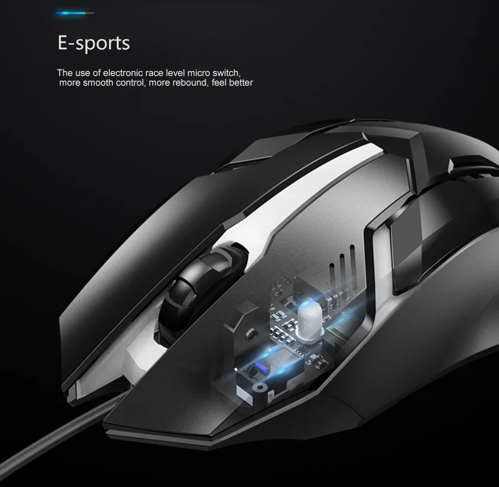 Wired LED Mouse
