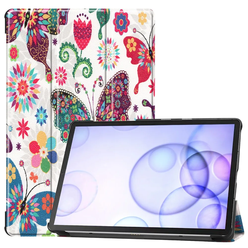 Чехол для планшета для samsung Galaxy Tab S6 10,5 SM-T860, чехол-книжка с магнитной застежкой, автоматический режим сна, умный чехол для Galaxy Tab A 10,5 SM-T865 T867