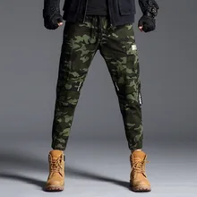 Хип уличная одежда длиной до бедер, мужские камуфляжные штаны для бега, красивые мужские и женские хлопковые брюки с эластичной резинкой на талии, шаровары для мужчин