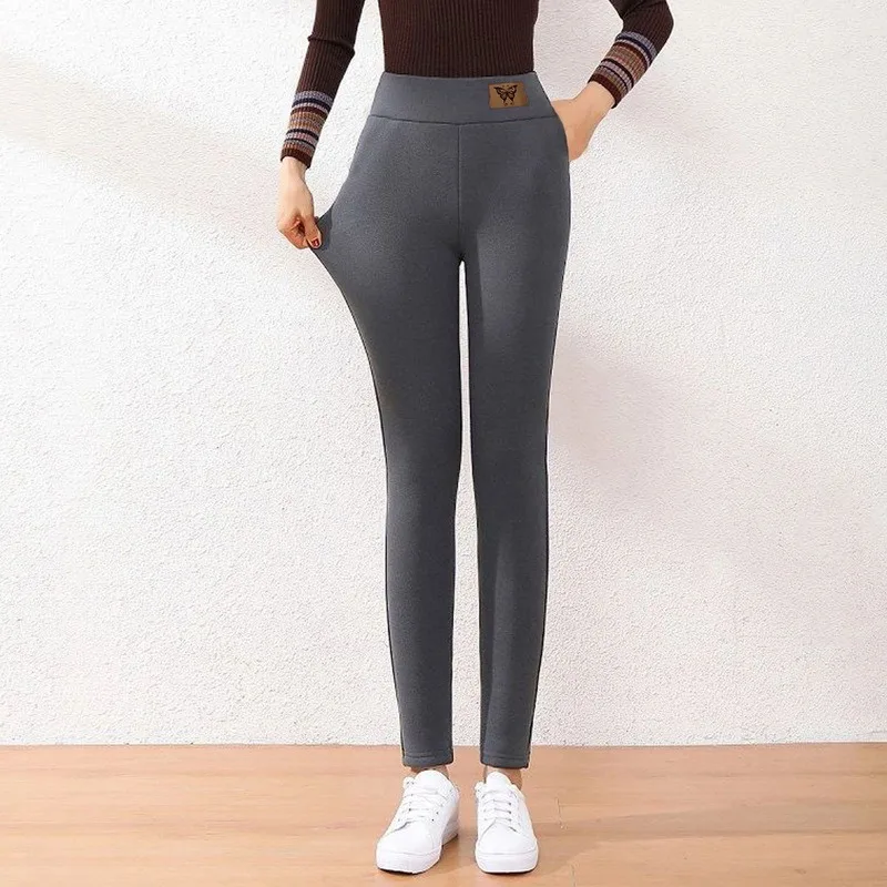 legging Winter Pants Thermal Leggings High Waisted Pants For Women Flannel Streetwear Trousers Women Winter Casual Pants Women S-5XL peach lift leggings