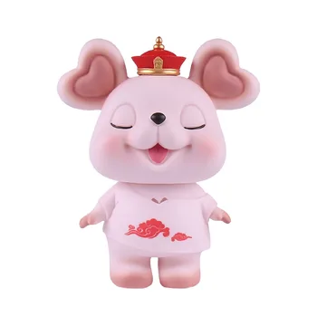 

Chinese Zodiac Rat Piggy Bank Cute Squirrel Coin Storage Cartoon Animal Piggy Bank Gift for Girls Kids Home Decorations