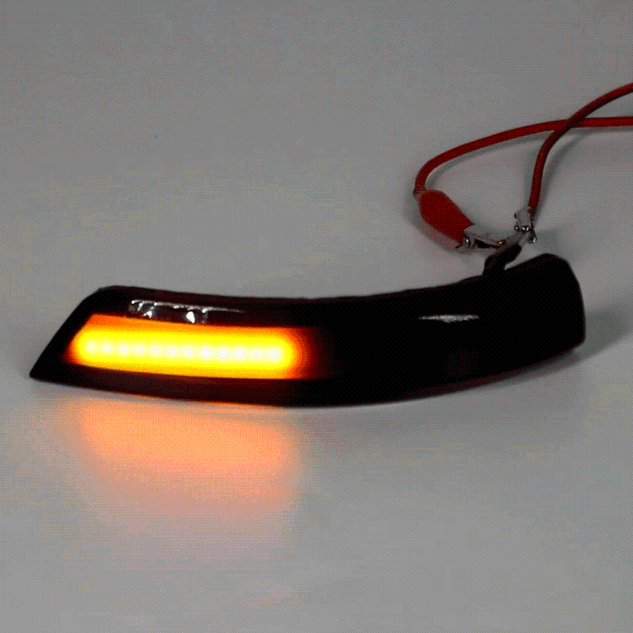 2x Dynamic Indicator Flowing Turn Signal Light LED Side Wing Rearview Mirror Blinker Repeater Light for Focus mk2 3 for Mondeo