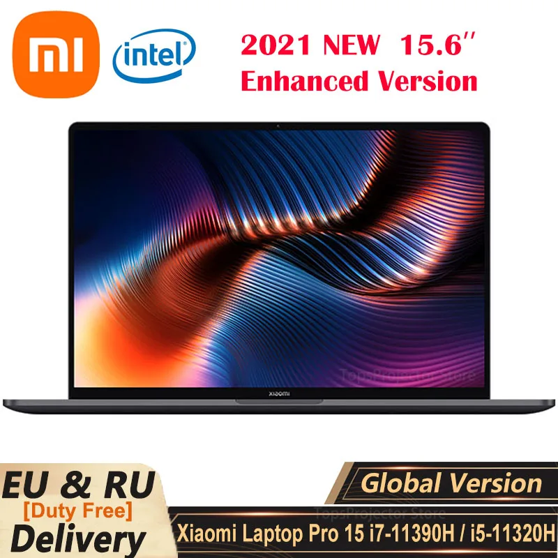 Ноутбук Xiaomi Laptop Pro 15 улучшенная модель 16 ГБ DDR4 + 512 Гб SSD ноутбук 6 дюйма 3 5 K E4 OLED