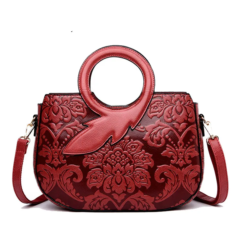 Luxury Handbags Women Bags Designer Fashion Floral Print Messenger Bags