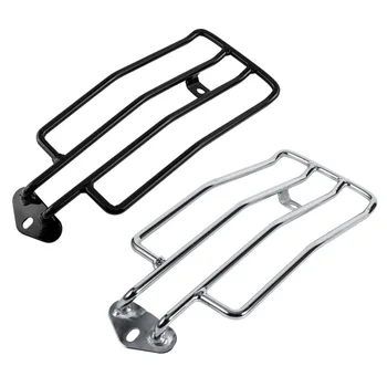 

Motorcycle Motocicleta Solo Seat Rear Luggage Rack Support Shelf For Harley XL883/1200 Silver/Black Motorcycle Accessories