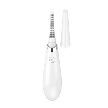 

USB Rechargeable Light Weight Long Lasting Dust-proof Cover Low Consumption Electric Heated Eyelash Curler Beauty Makeup Tool