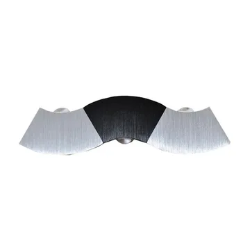

3w Led Light Corridor Wall Lamp Silvermodern Minimalist Creative Wall Lamp Aluminum Wave Bedroom Living Room Home Decoration
