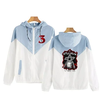

Stranger Things Stitching Color Fashion Printed Jackets Women/Men Trendy Long Sleeve Casual Hot sale Jacket Streetwear Clothes