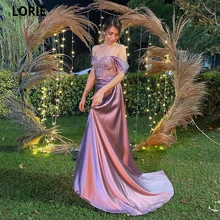 

LORIE Sweetheart A-line Taffeta Evening Dresses 2021 Charming Appliques Beaded Robe De Soirée Femme Side Slit Vestidos De Fiesta