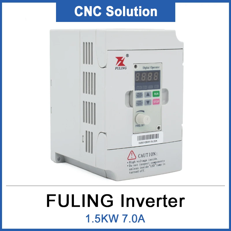 PROD 1740823407 FULING VFD 1.5KW Inverter CNC Spindle motor speed
control 220V 1.5KW 380V 1PH input 3PH Output Frequency Inverter For
Motor