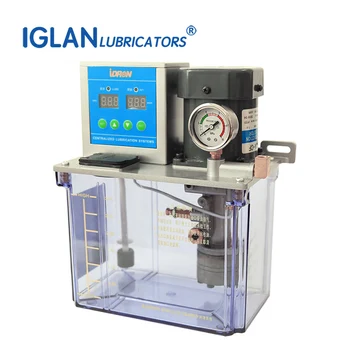

IGLAN 3L AMT1 Lubrication Pump Oiler Controled By PLC Timer Electronic Automatic Oil System With Pressure Switch For Machine CNC