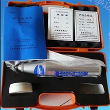 Портативное оборудование для испытания молотка Шмидта, sufiometer, бетонный молоток для испытания на отскок(синий чехол для инструмента), ZC3-A