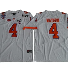 Мужская футболка Clemson Tigers DeShaun Watson 4 Diamond Quest Limited