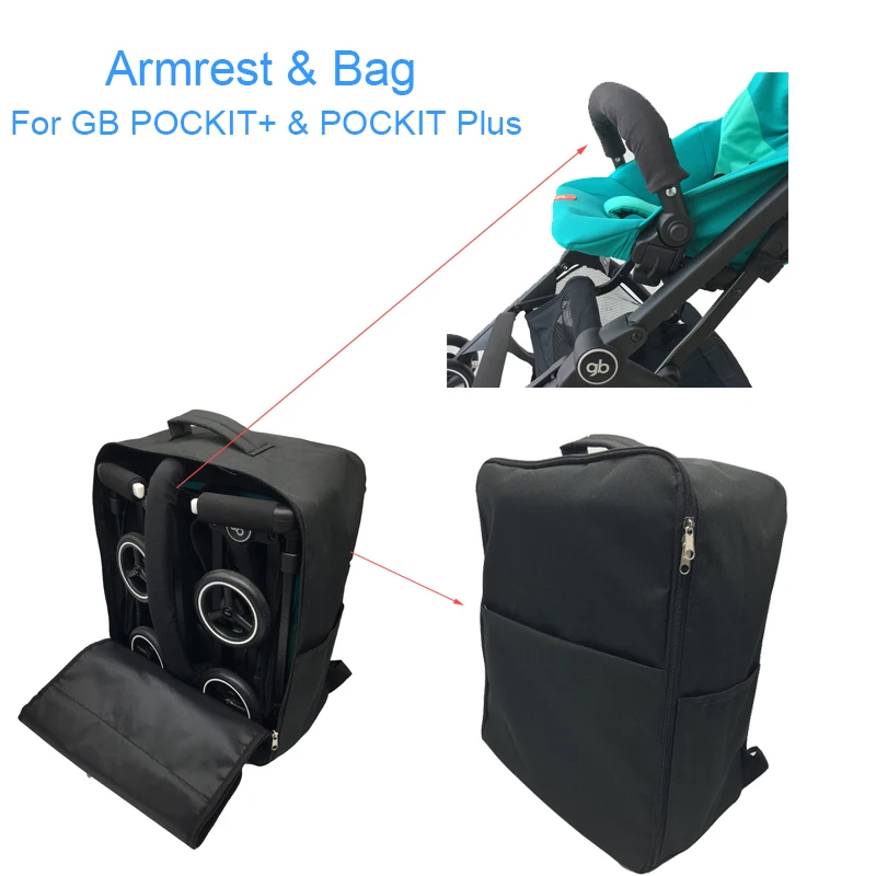 Travel-Bag Armrest Baby-Stroller-Accessories Plus Backpack Goodbaby Gb Pockit All-City