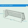 Full Size Football Net For Soccer Goal Post Junior Sports Training 1.8M X 1.2M 3M X 2M Football Net High Quality Soccer Net ► Photo 3/6