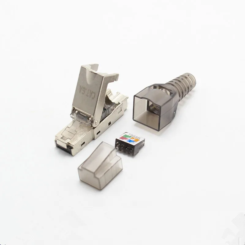 Ethernet коннектор RJ45 высококачественный адаптер экранированный Кристальный модем