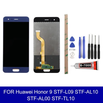 

Lcd For Huawei Honor 9 STF-L09 STF-AL10 STF-AL00 STF-TL10 Lcd Display Touch Screen Assembly Screen Replacement Parts