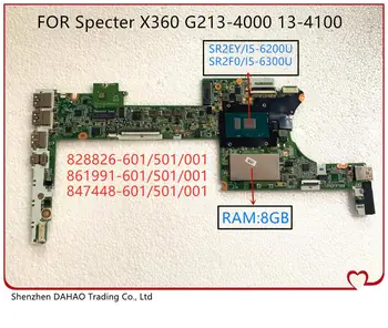 شراءل HP X360 G2 13-4000 13-4100 اللوحة الأم للكمبيوتر المحمول ، 828826-601 861991-601 847448-601 DAY0DDMBAE0 اللوحة الرئيسية ث/i5 CPU RAM:8GB TEST