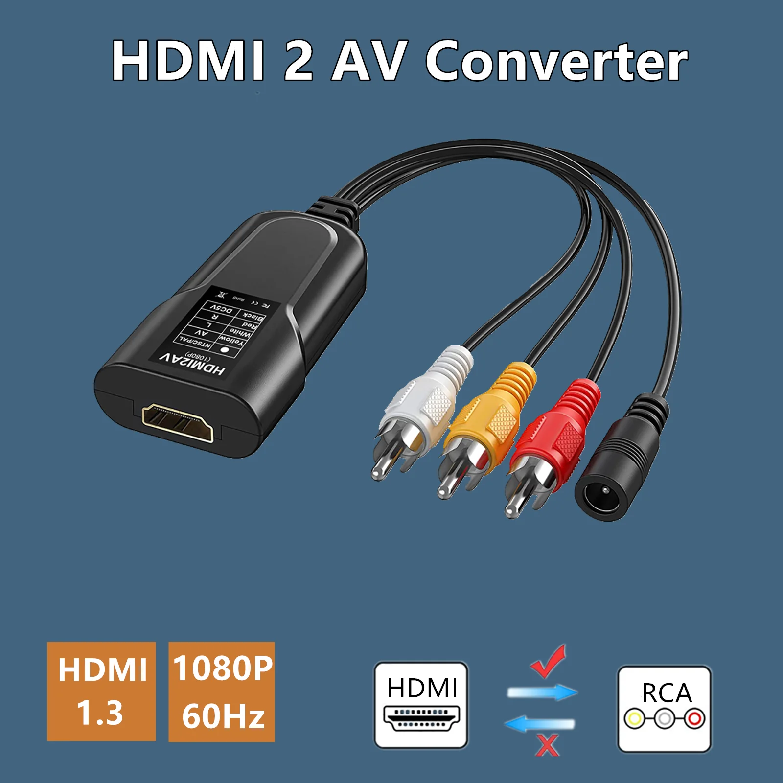 Hdmiからrcaへのオーディオコンバータアダプター,ビデオ,xbox,ps3,ps4,tv,stb,vhs,vcr,dvdカメラ用のntsc/pal互換HDMI ケーブル - AliExpress Hdmiからrcaへのオーディオコンバータアダプター,ビデオ,xbox,ps3,ps4,tv,stb,vhs,vcr,dvdカメラ用のntsc/pal互換HDMI ケーブル - AliExpress
