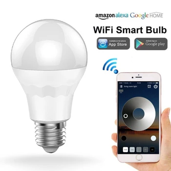 

NEW WiFi RGB Smart LED Light Bulb Multicolor Dimmable Magic Home Pro APP Control works with Alexa Google Home Assistant IFTTT