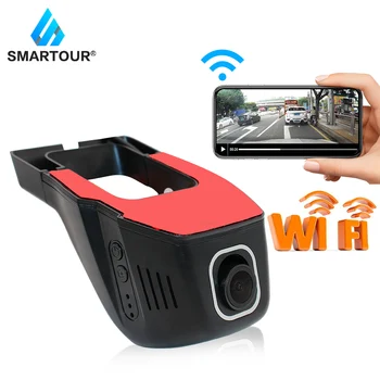 

Smartour Smart WiFi APP Car DVR 1080P HD Night Version Car Camera Wide Angle Car Dash Cam Driving Recorder Video