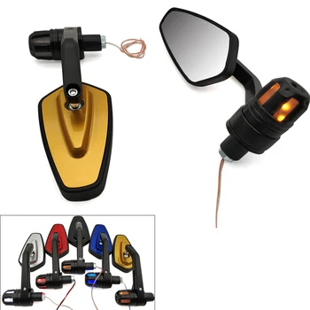 

For KTM 350EXC-F 250SX-F 350SX-F 450SX-F 505SX-F 400EXC-R Motorcycle retrovisor Mirrors accessories With LED Turn signal Light