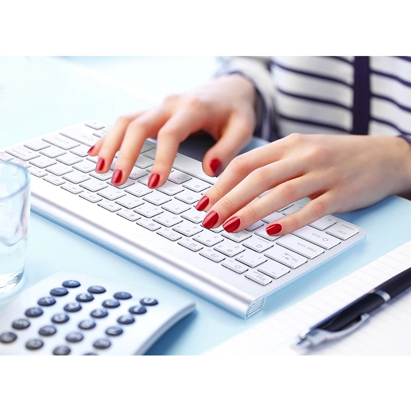 Tanie SANLEPUS ultra cienka klawiatura Bluetooth bezprzewodowa klawiatura komputerowa Mini na tablet z funkcją telefonu Laptop iPad iPhone Samsung IOS Android