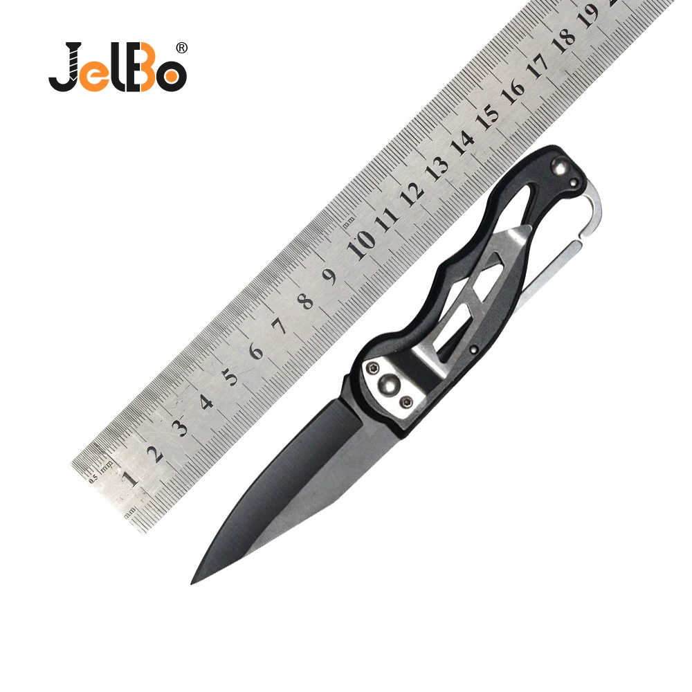 JelBo складной карманный нож Портативный брелок складной охотничий кемпинг тактический спасательный брелок Овощечистка Открытый выживания Мини инструмент