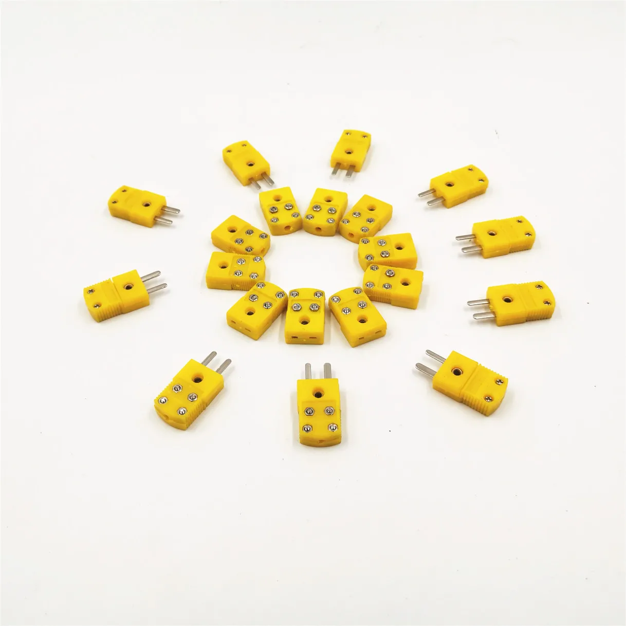 K Type Male/Female Mini Connectors Plug Thermocouple Temperature Sensors