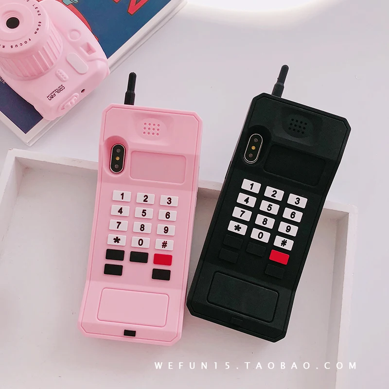 3D чехол для сотового телефона TPU iPhone X XS XR MAX креативный Чехол ударопрочный