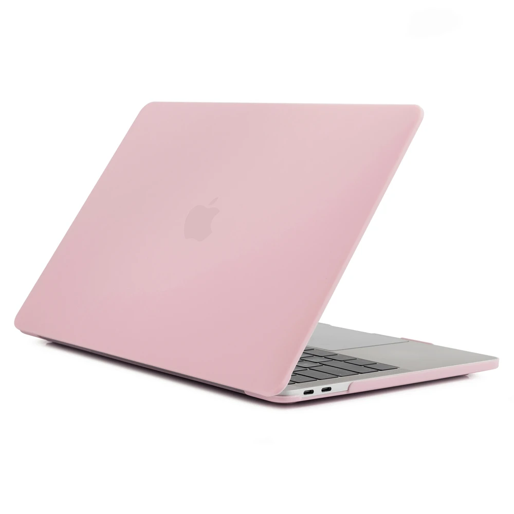 New Pink Для MacBook Pro 16 дюймов чехол для ноутбука устойчивый к царапинам матовый защитный корпус стабильная Защита ПК чехол для ноутбука s - Цвет: New Pink