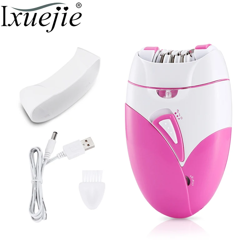 

IXueJie Professional Female Epilator Women Shaver Electric Hair Removal Painless Lady Shaving Trimmer Body Leg Bikini Depilatory