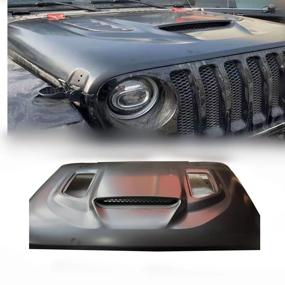 

Сменная стальная крышка с вентиляционным отверстием для Jeep Wrangler JL 2018 +