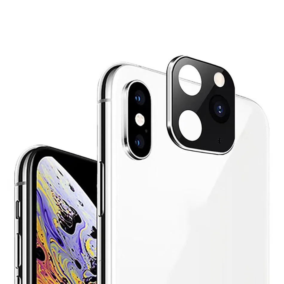 Oppselve поддельные Камера Стикеры защитное устройство для объектива для iPhone XS Max секунд изменение выглядит как iPhone 11 Pro Камера объектив Экран Стекло