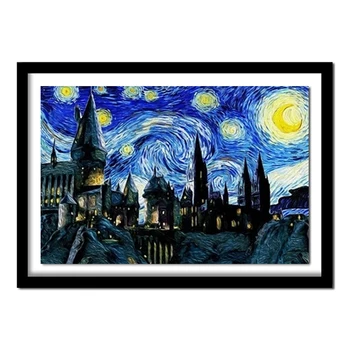 

5D Diy Diamond Painting Cross Stitch Diamond Embroidery 100%Full Square Drill Home Decor Harry Needlework