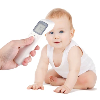 

Adult Baby Forehead Ear Thermometer Infrared Digital LCD Body Measurement IR Children Non-Contact Temperature Sensor Termometro