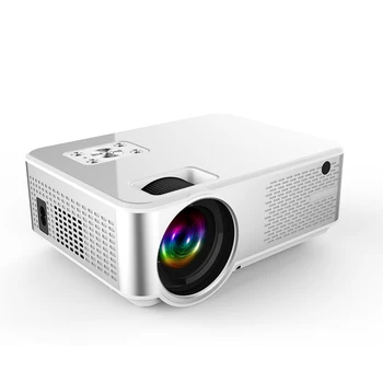 

4000 Lumens Bright Projector 1280*720P Support 4K Videos input Via HDMI Home Cinema Movie LED Projector