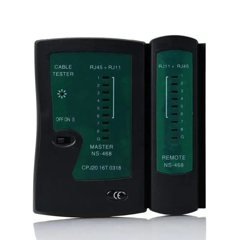 Многофункциональный тестовый er Cat5 RJ45 Cat6 RJ11 Ethernet сетевой кабель для LAN провода