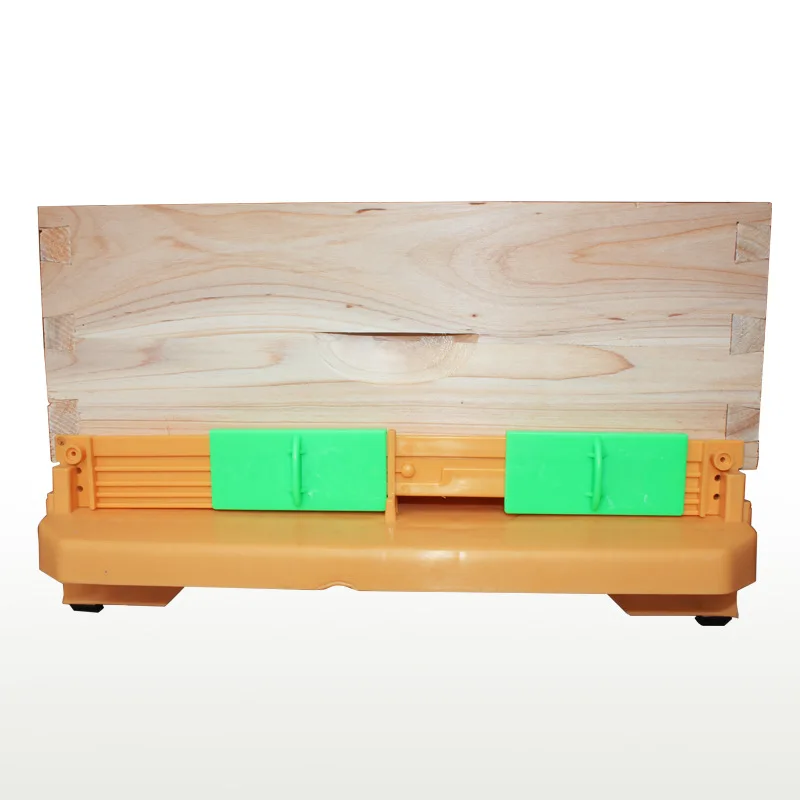 Beekeeping euqiment Plastic Beehive base Drawer Type with Honeycomb Door Bee Pollen Collector Ventilating for Beekeeper Tools