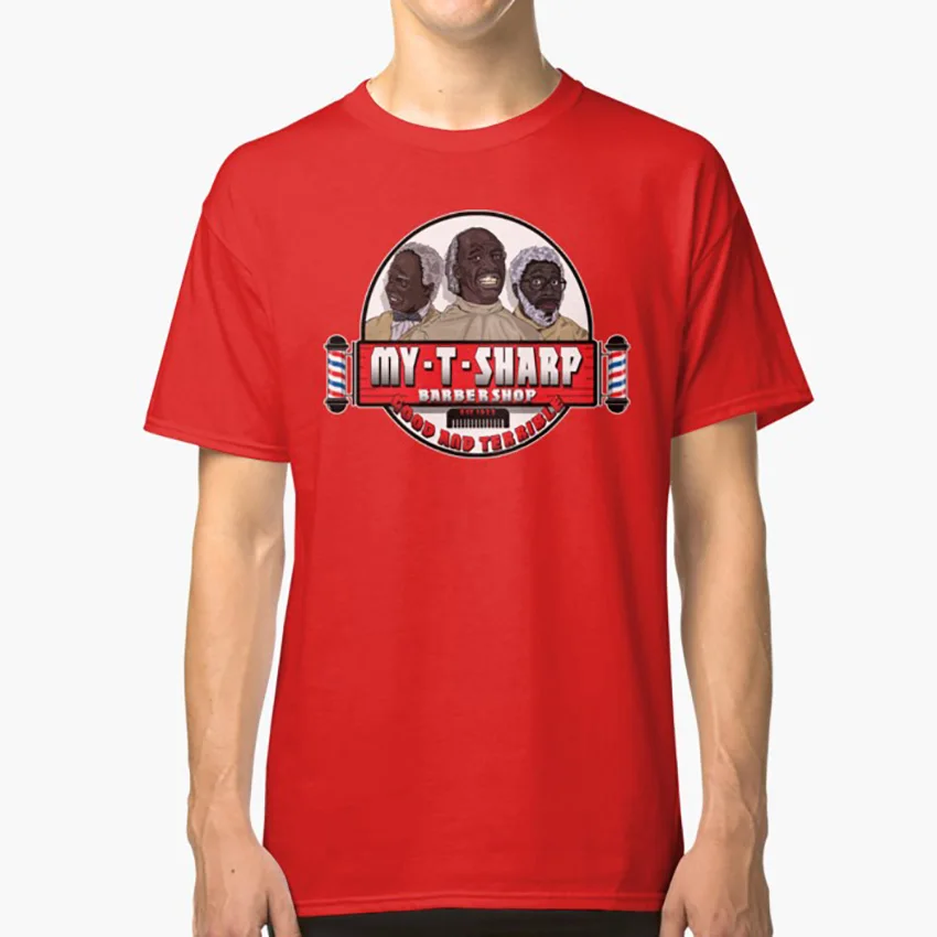 My-T-Sharp Футболка coming to america eddie murphy sexual chocolate barbershop dave chapelle movies 80s funny comedian samuel |