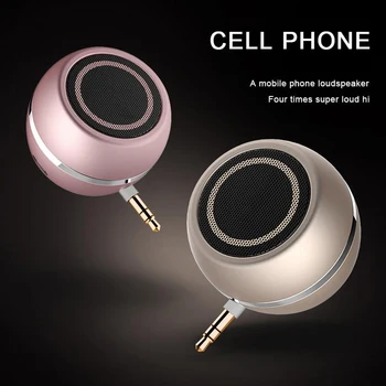 

Mini Speaker 3W 3.5mm AUX Jack Music Audio Player for Phone Notebook Tablet Fashion ultra small fuselage