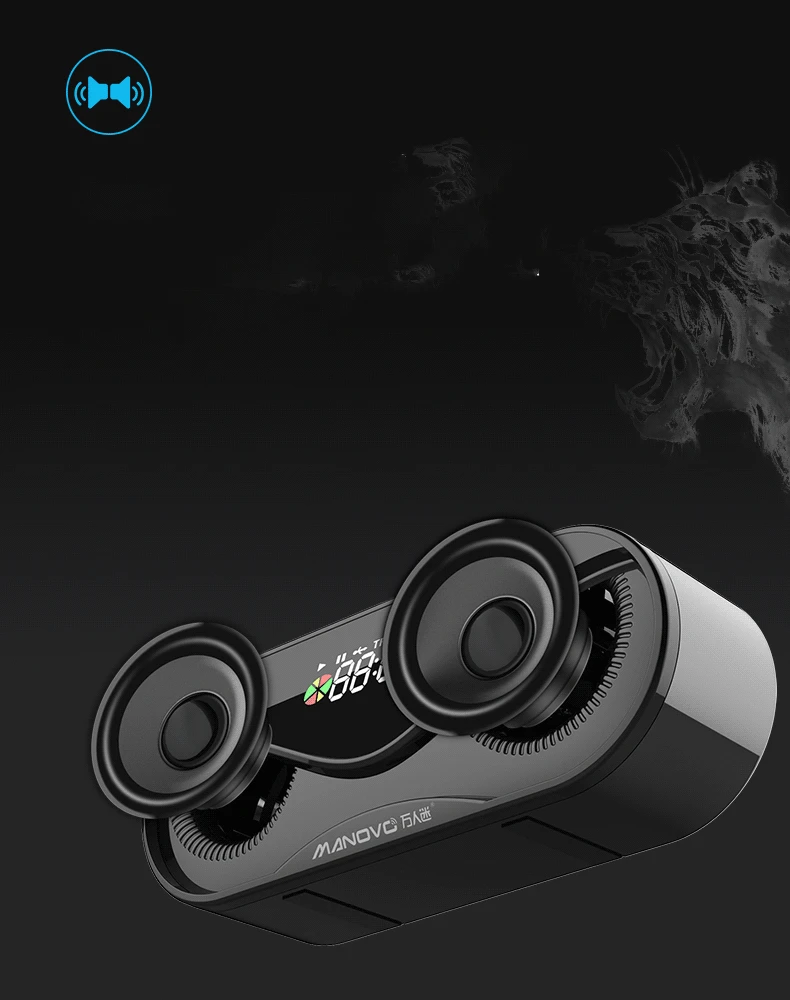 Bluetooth Колонка портативная беспроводная акустическая система 10 Вт Музыка