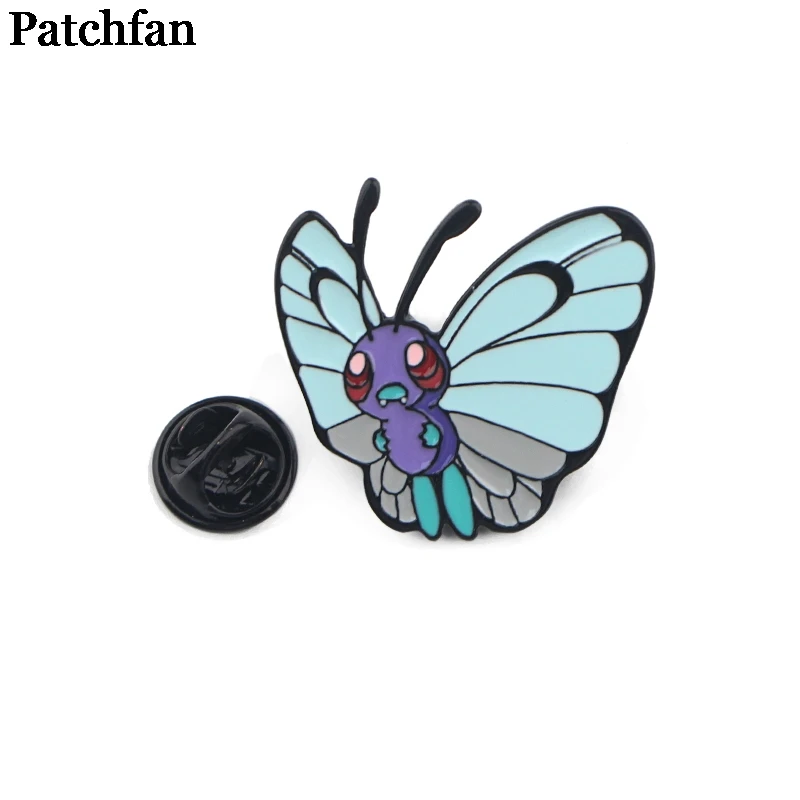 Patchfan мультфильм персонажи цинка металлический Узелок Значки пункт рубашка сумка Одежда Кепка рюкзак броши для обуви значки медали A2264