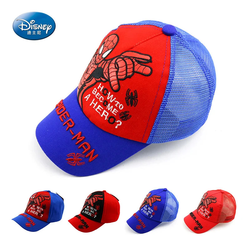 Marvel Spiderman Baby Baseball Cap For Boy Girl Children's Hip Hop Hat