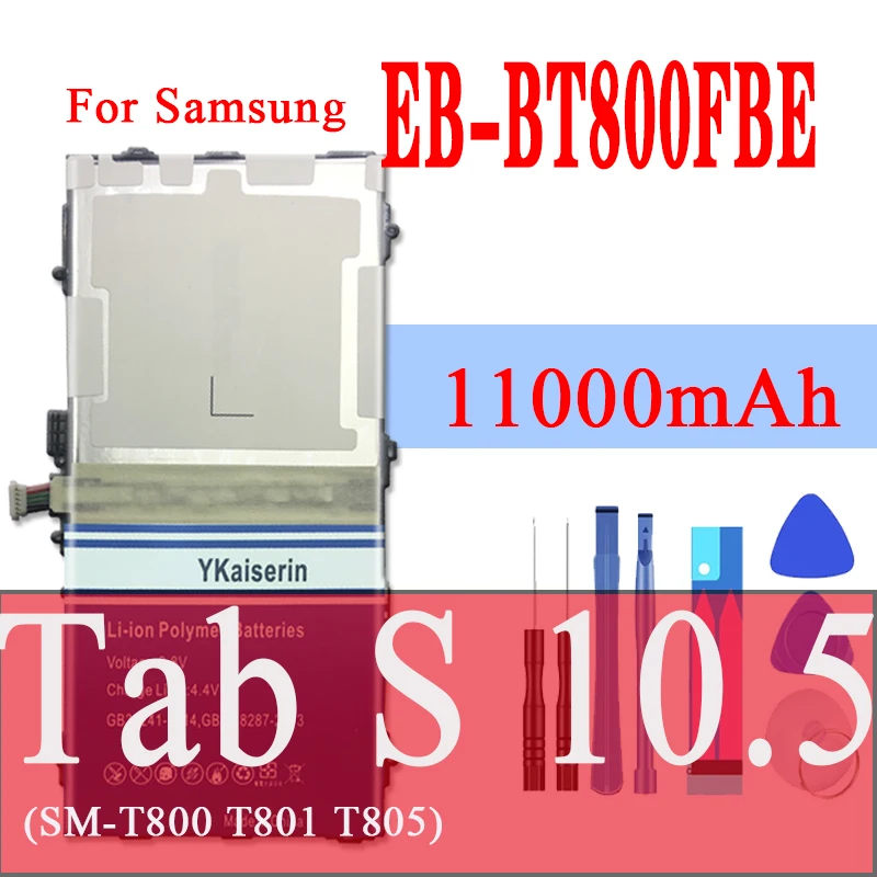 Аккумуляторная батарея для Samsung GALAXY Tab S 10 5 Φ Pro 3 P5220 4 T531 note10. 1 N8020|Аккумуляторы