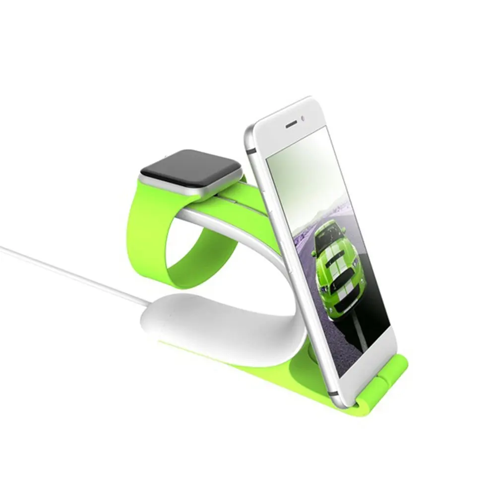  2 in 1 Smart Uhr Stand Lade Halterung Telefon Halter Stehen für iphone Uhr Smarphones Handy Uhr Lad
