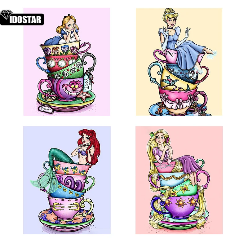 Алмазная наклейка для самостоятельной сборки на платце/Runde 5D | Дом и сад
