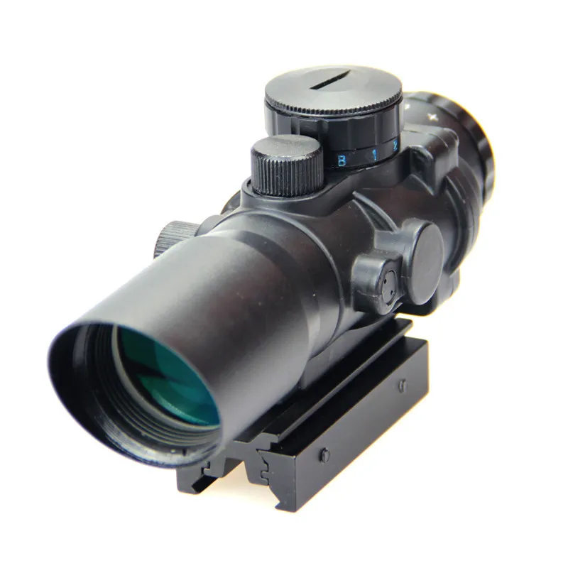 

Spike 4*32 Bevel Prism 4 Times Mirror Plated Green Film Optical Sight up And down